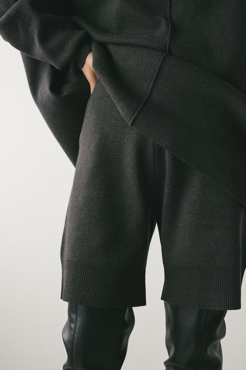 STYLEMIXER「ヘムワイドニットショートパンツ」|その他|GRY
