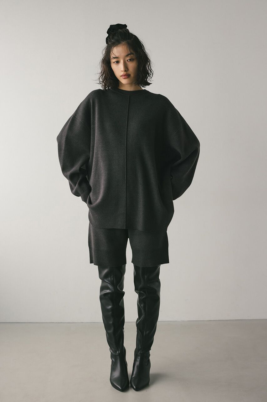 STYLEMIXER「ヘムワイドニットショートパンツ」|その他|