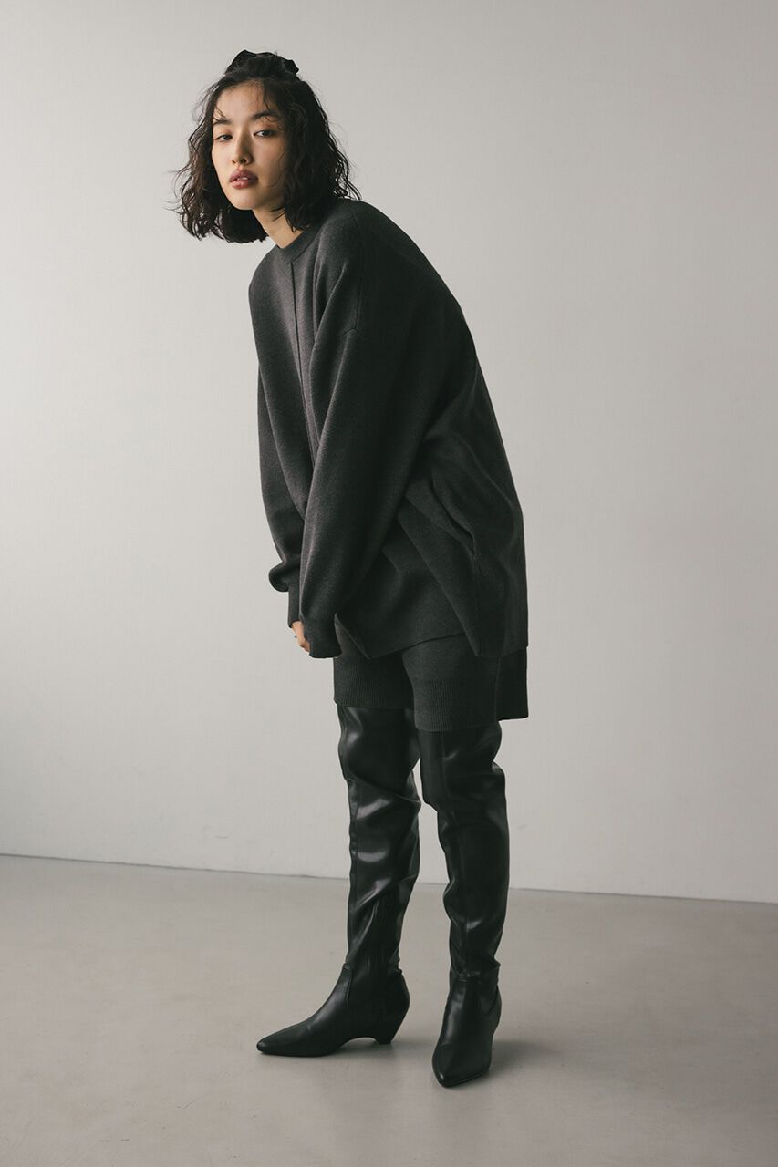 STYLEMIXER「ヘムワイドニットショートパンツ」|その他|