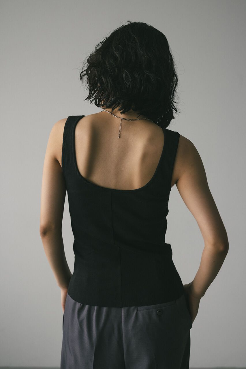 STYLEMIXER「カップ付きバックオープンタンク」|タンクトップ|