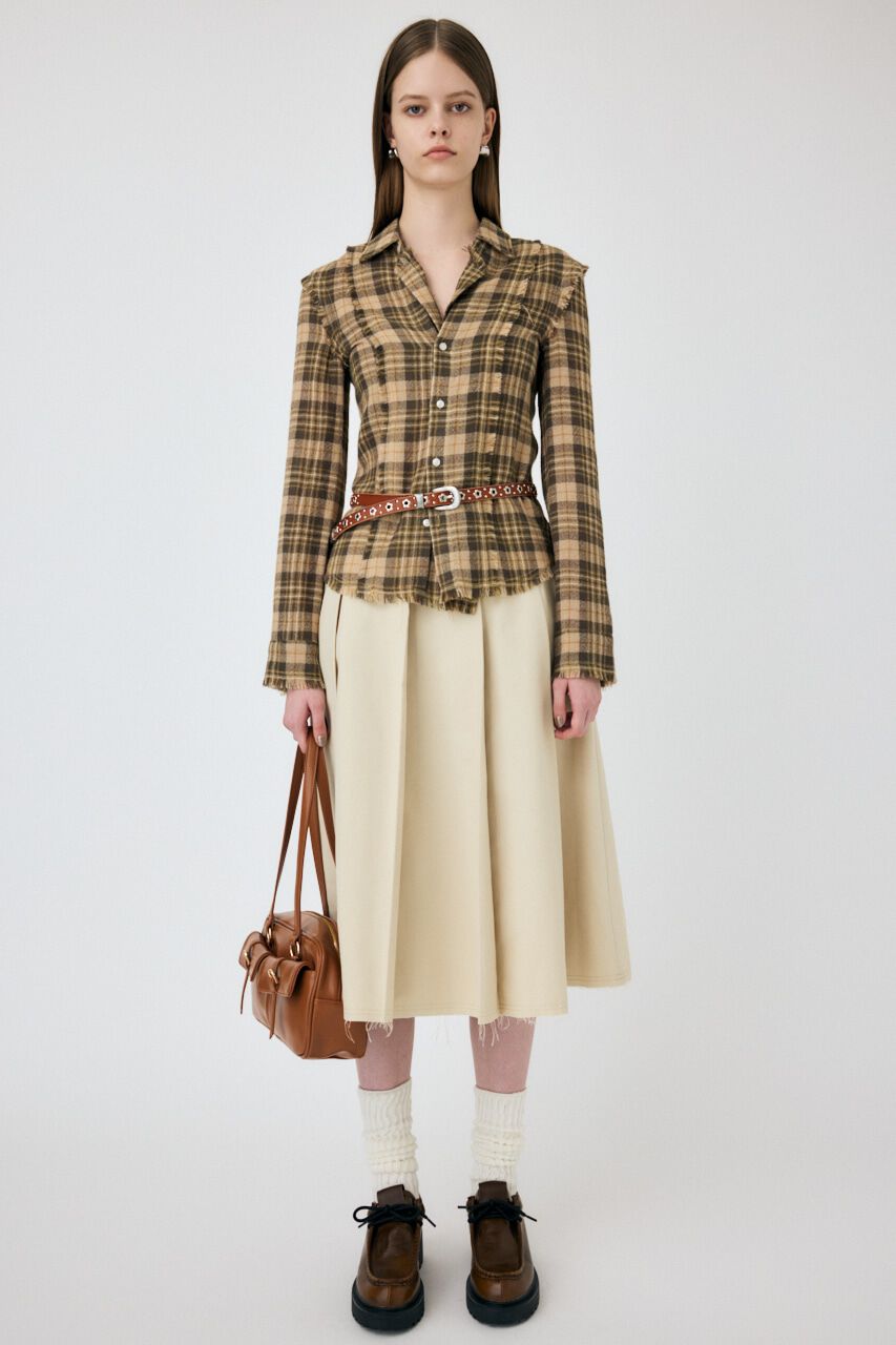 MOUSSY「PLEATS ミディタックスカート」|スカート|