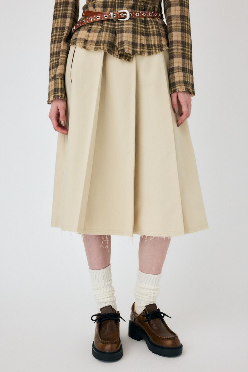 MOUSSY「PLEATS ミディタックスカート」|スカート|