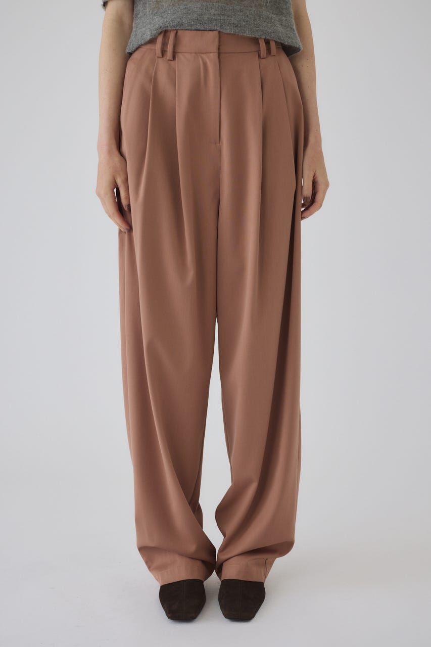 RIM.ARK 「W tuck wide slacks」|その他|