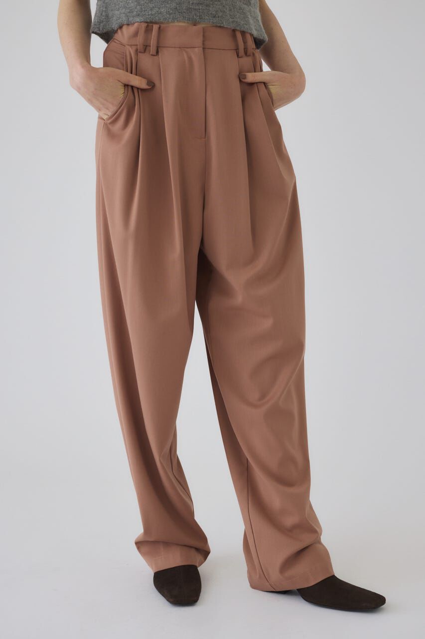RIM.ARK 「W tuck wide slacks」|その他|