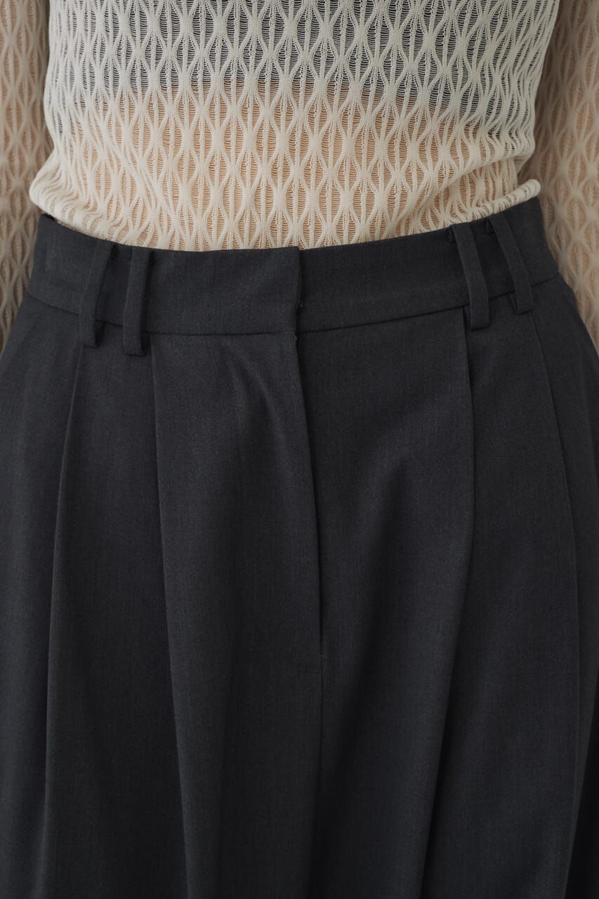 RIM.ARK 「W tuck wide slacks」|その他|