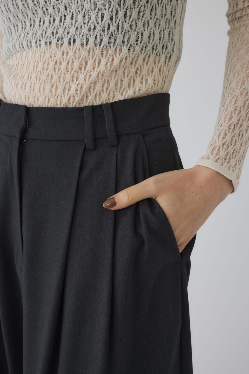 RIM.ARK 「W tuck wide slacks」|その他|