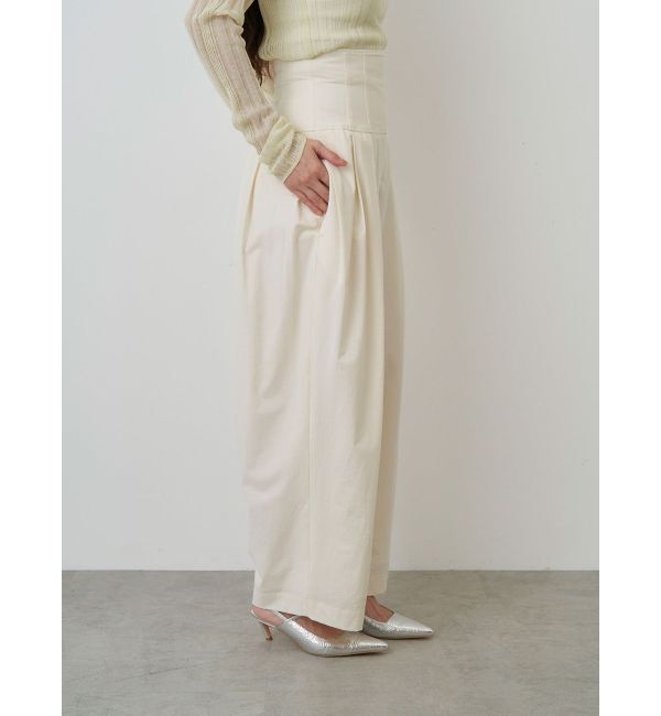 ELENDEEK「CORSET LIKE TUCKED PT」|その他|