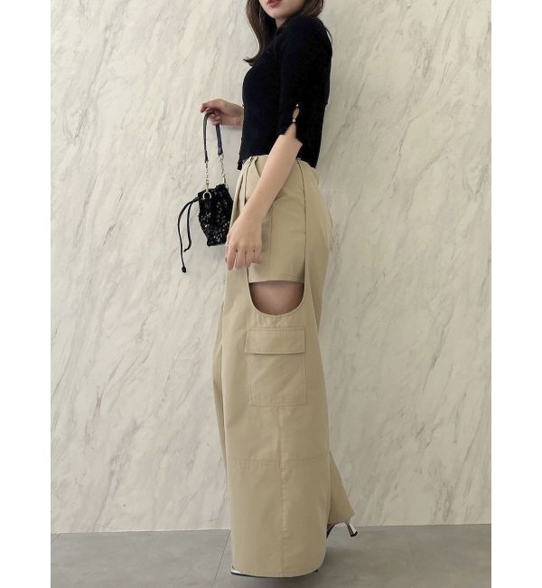 dazzlin「サイドオープンカーゴワイドパンツⅡ」|その他|