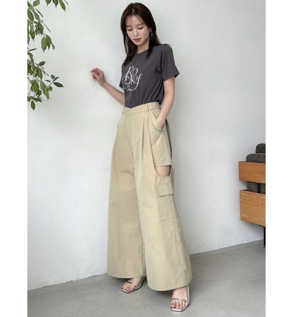 dazzlin「サイドオープンカーゴワイドパンツⅡ」|その他|