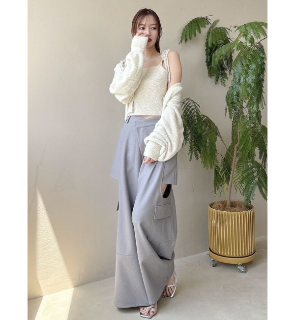 dazzlin「サイドオープンカーゴワイドパンツⅡ」|その他|