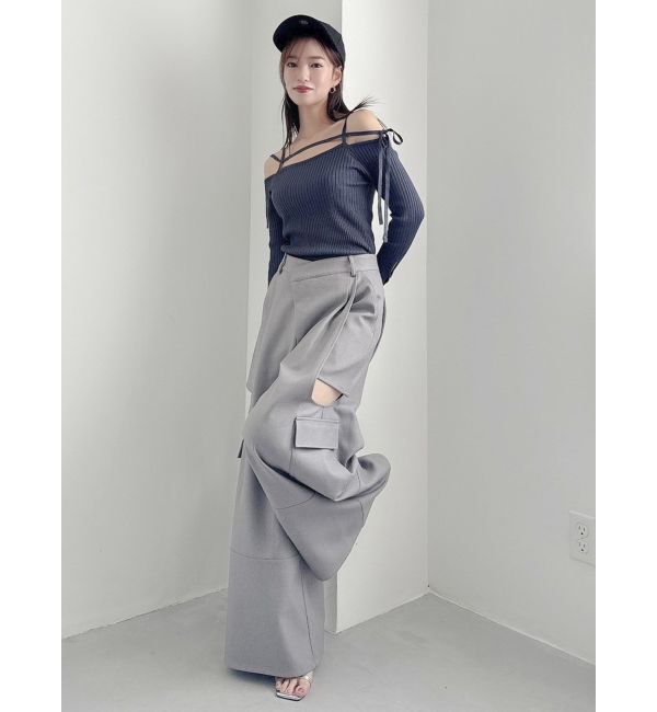 dazzlin「サイドオープンカーゴワイドパンツⅡ」|その他|