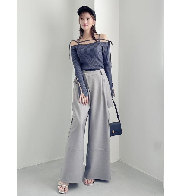 dazzlin「サイドオープンカーゴワイドパンツⅡ」|その他|