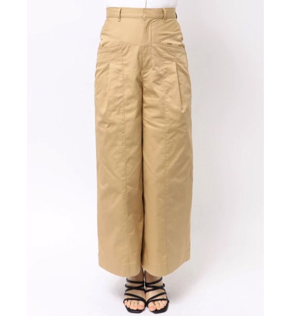 MERCURYDUO「チノハイウエストタックワイドパンツ」|その他|