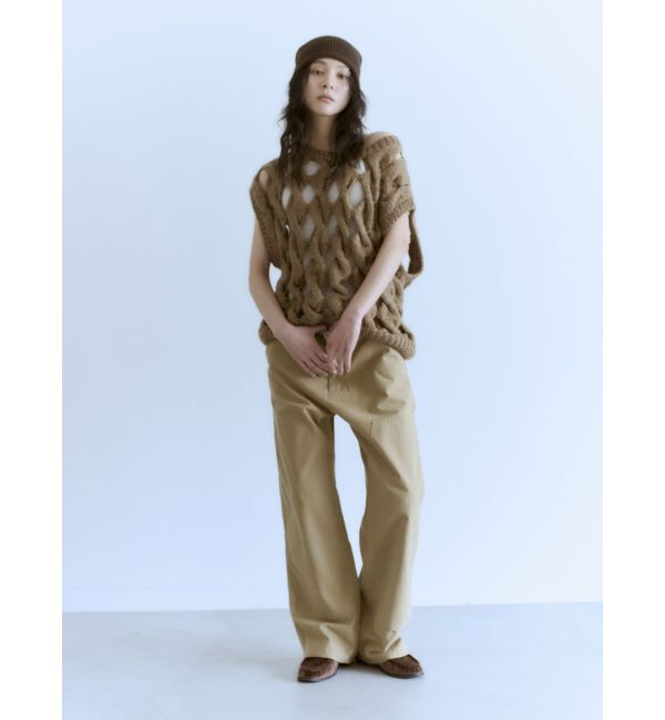 Ungrid「ダブルニールーズワークパンツ」|その他|