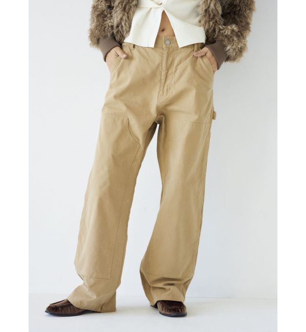 Ungrid「ダブルニールーズワークパンツ」|その他|