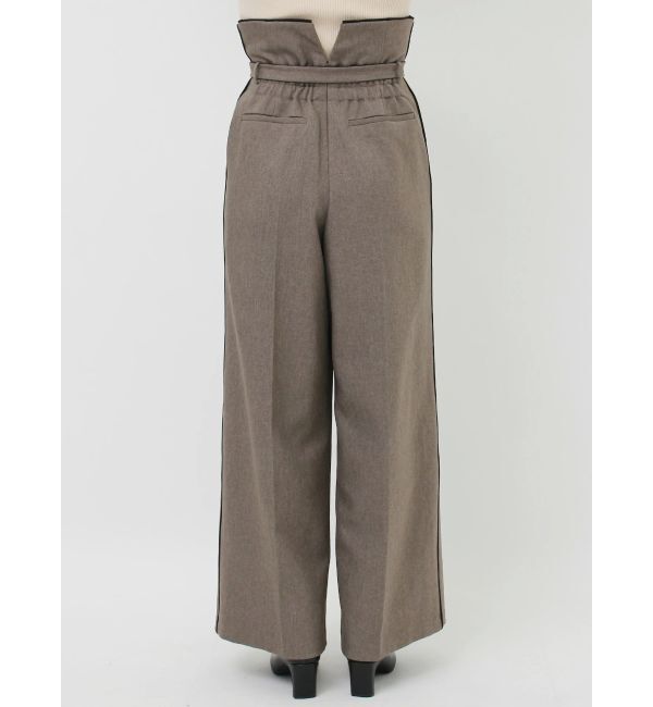 LAGUNAMOON「バイカラーラペルワイドパンツ」|その他|