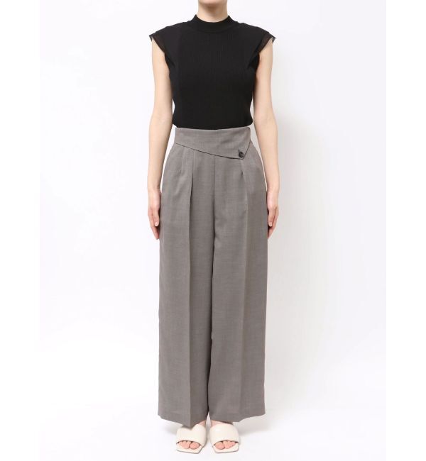 LAGUNAMOON「ラペルワイドパンツ」|その他|