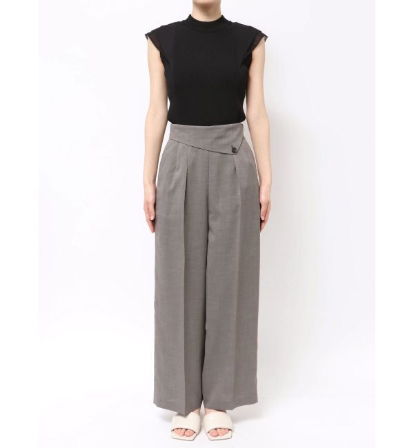 LAGUNAMOON「ラペルワイドパンツ」|その他|