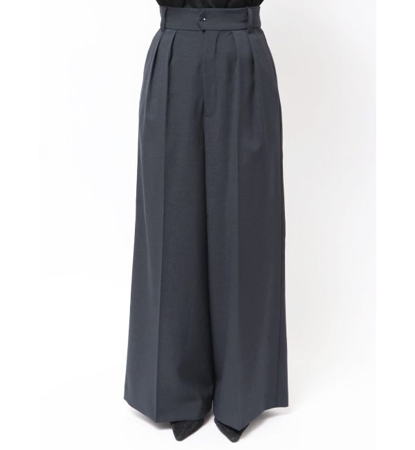 LAGUNAMOON「イージーケアワイドフレアパンツ」|その他|