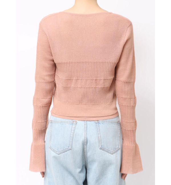 LAGUNAMOON「スパークラメリボンニットアンサンブル」|ニット・セーター|