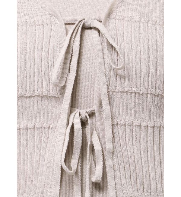 LAGUNAMOON「スパークラメリボンニットアンサンブル」|ニット・セーター|