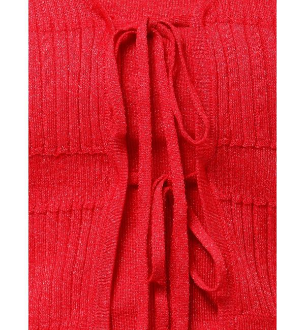 LAGUNAMOON「スパークラメリボンニットアンサンブル」|ニット・セーター|