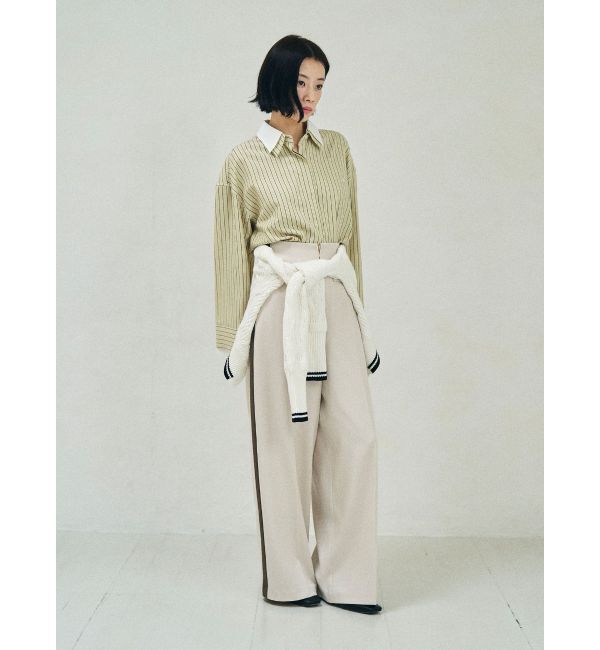 LAGUNAMOON「フロントジップラインパンツ」|その他|