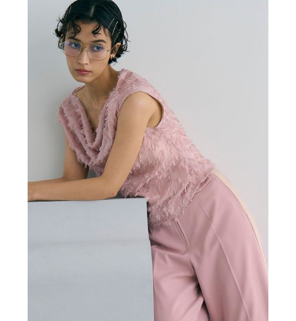 LAGUNAMOON「フロントジップラインパンツ」|その他|