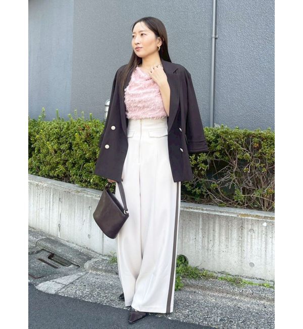 LAGUNAMOON「フロントジップラインパンツ」|その他|