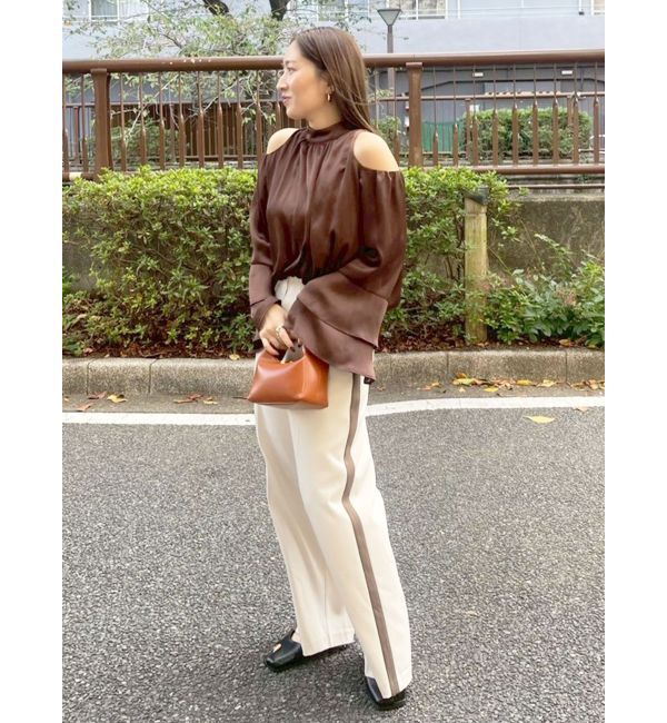 LAGUNAMOON「フロントジップラインパンツ」|その他|