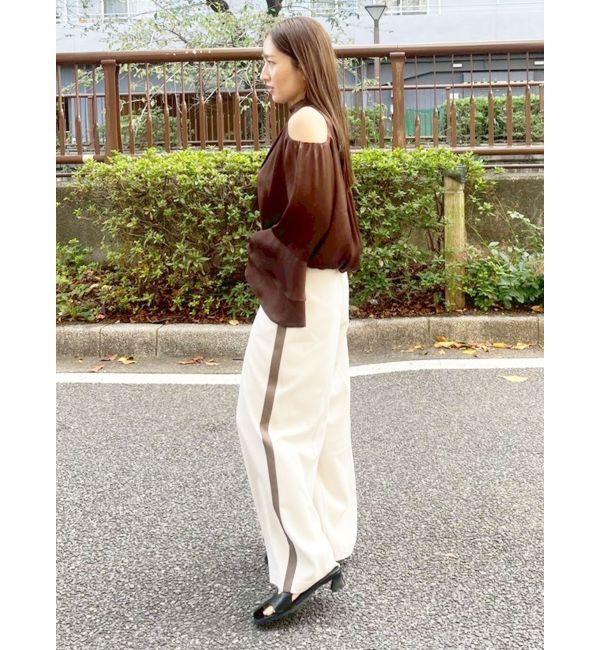 LAGUNAMOON「フロントジップラインパンツ」|その他|