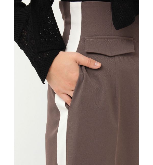 LAGUNAMOON「フロントジップラインパンツ」|その他|