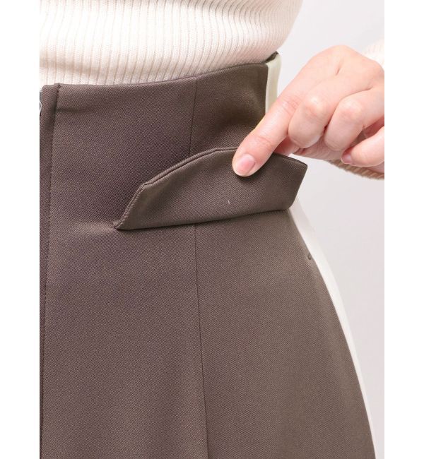 LAGUNAMOON「フロントジップラインパンツ」|その他|