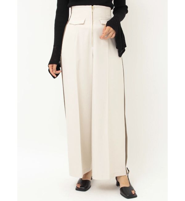 LAGUNAMOON「フロントジップラインパンツ」|その他|