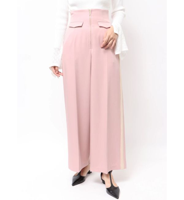 LAGUNAMOON「フロントジップラインパンツ」|その他|