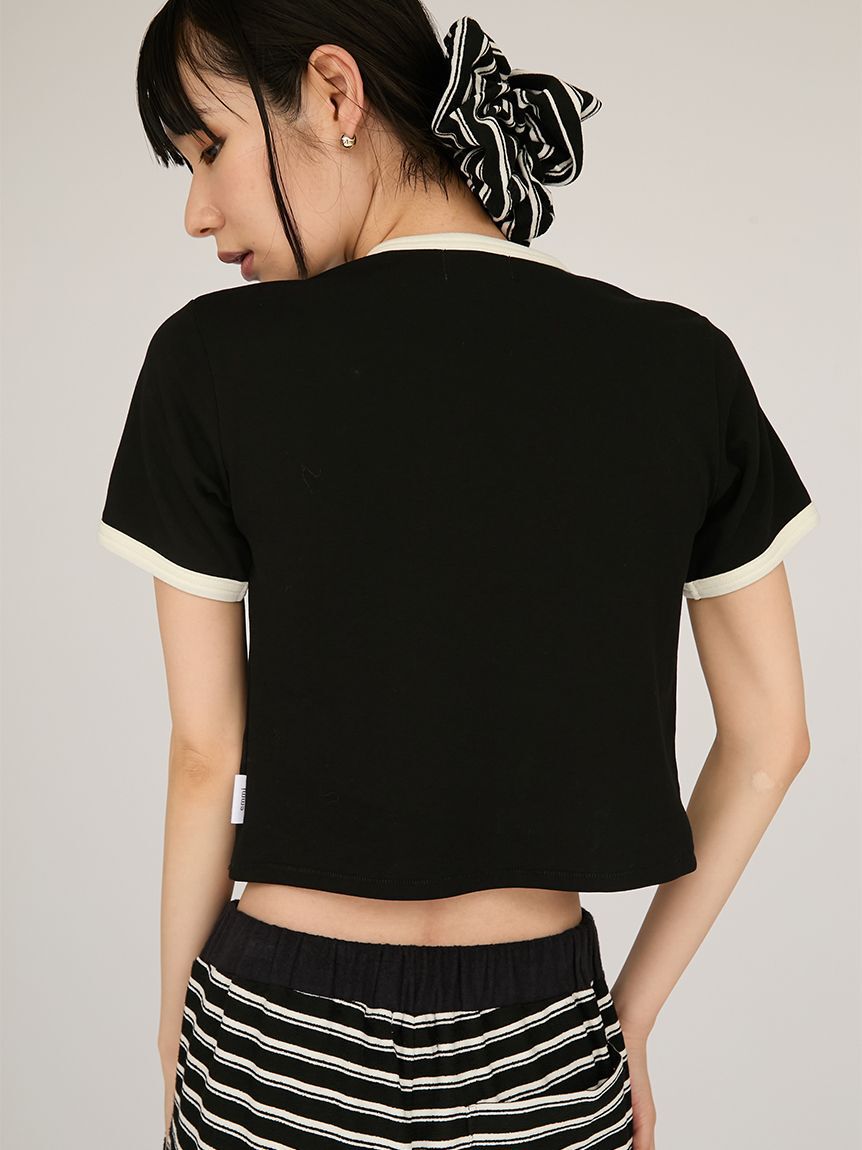 emmi atelier「【prince|emmi】コンパクトリンガーTシャツ」|Tシャツ・カットソー|