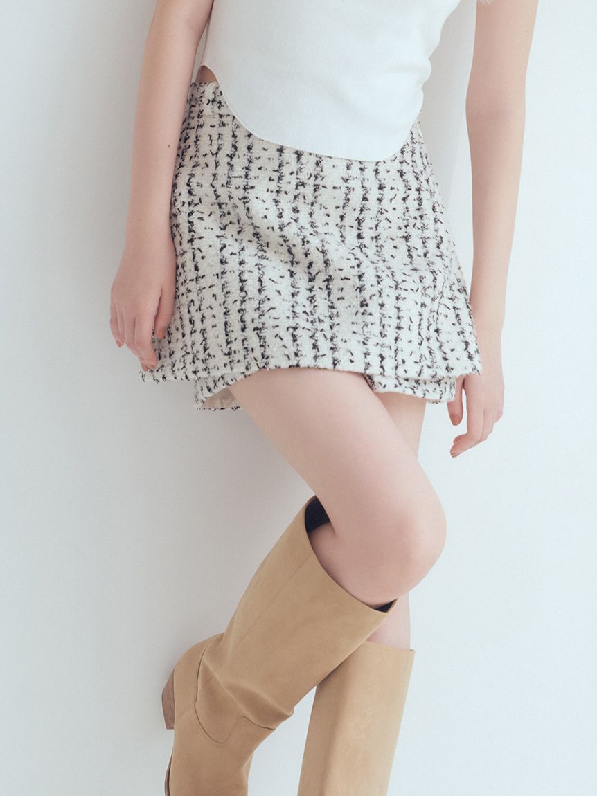 FURFUR「【限定カラー】ツイードスカショーパン」|その他|