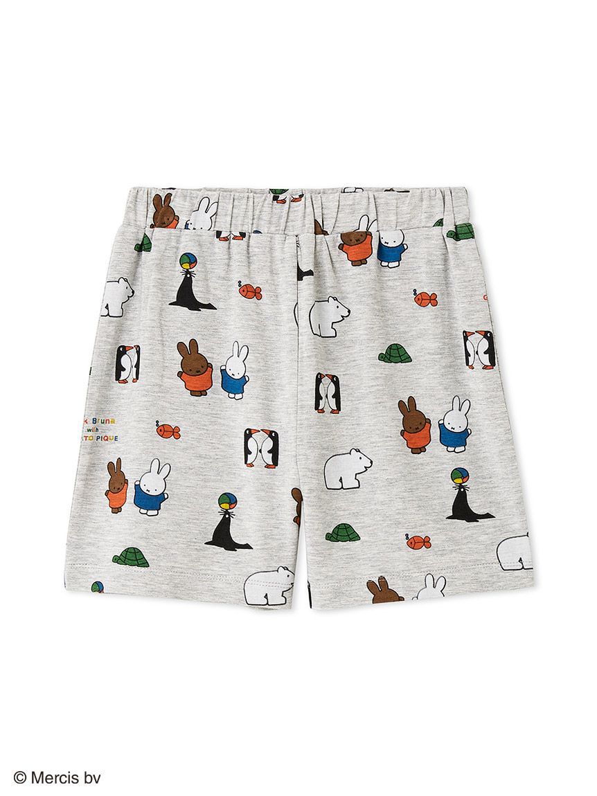 GELATO PIQUE KIDS & BABY「【Dick Bruna】【KIDS】【接触冷感】総柄ショートパンツ」|その他|GRY
