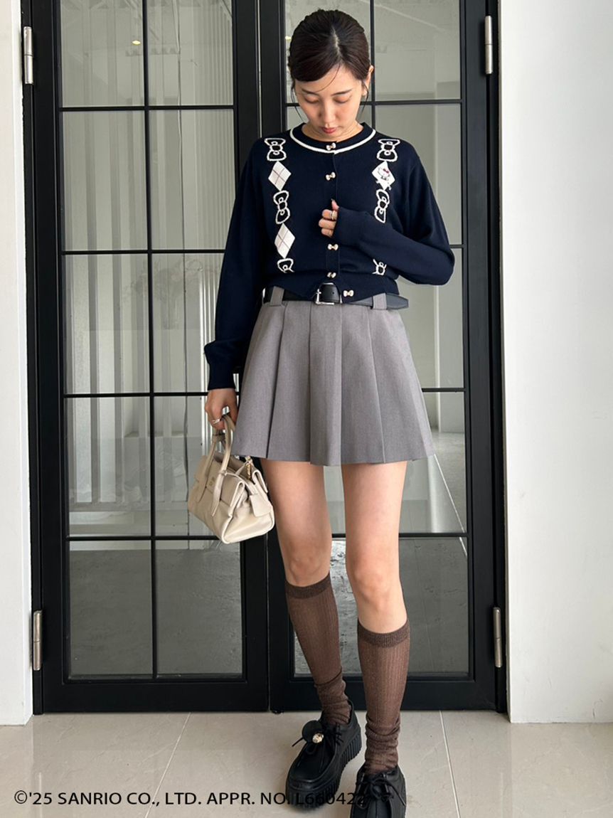 SNIDEL「レイヤードデザインプリーツスカショ」|その他|