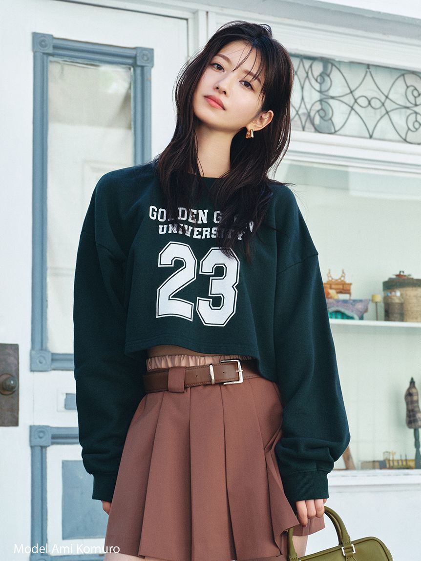 SNIDEL「レイヤードデザインプリーツスカショ」|その他|