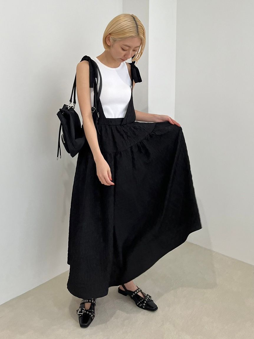 LILY BROWN Lingerie「【LILY BROWN Lingerie】カップインアメスリ/サントーニ」|タンクトップ|