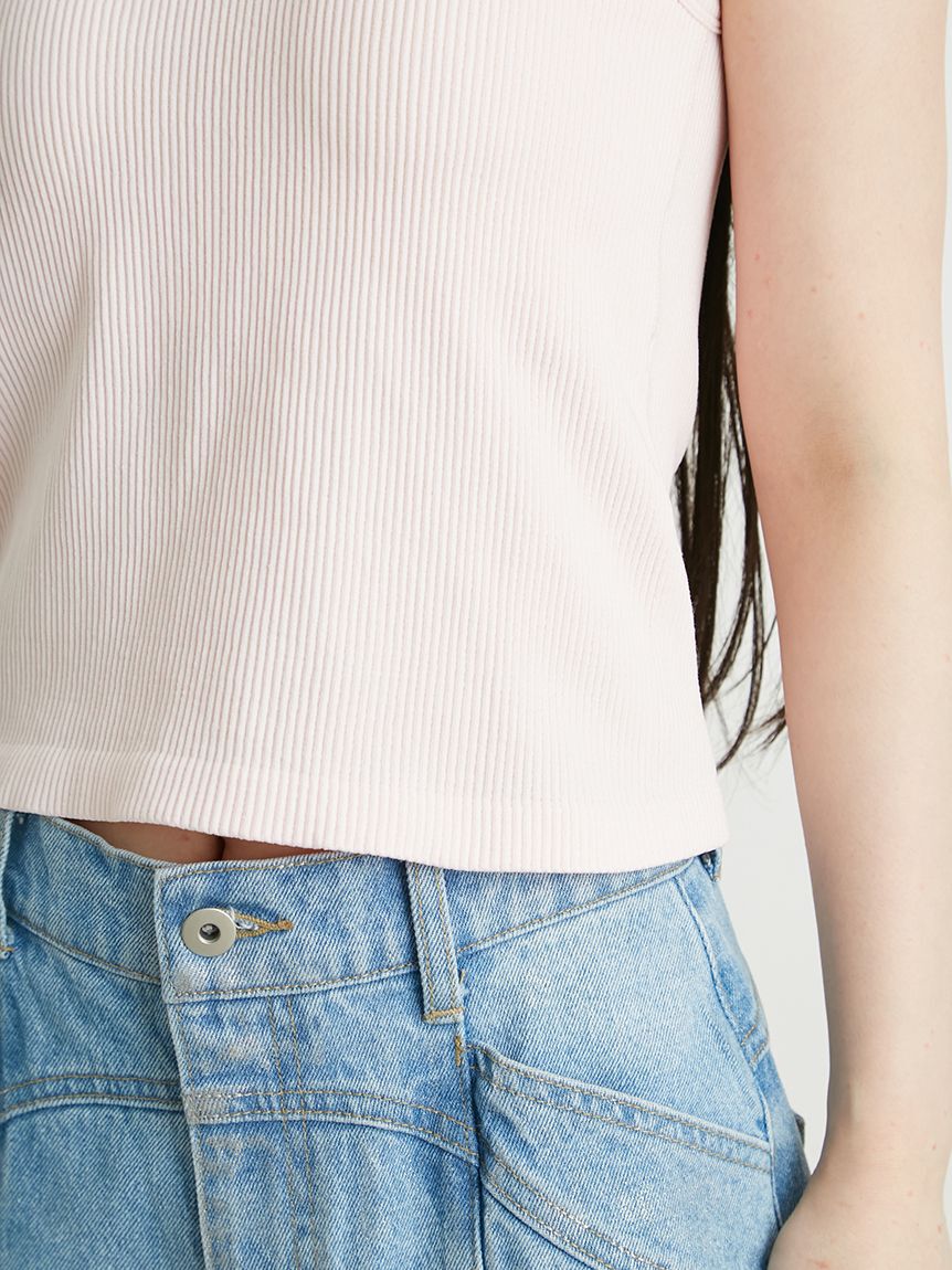 LILY BROWN Lingerie「【LILY BROWN Lingerie】カップインアメスリ/サントーニ」|タンクトップ|