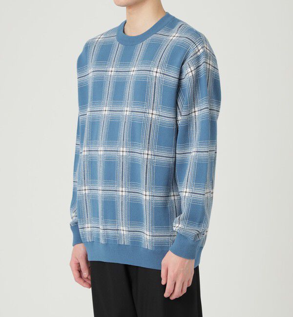  「オンブレジャガード クルーネック」|ニット・セーター|