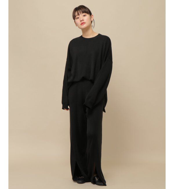 IKKA LOUNGE「スーパーアンチピリングニットパンツ」|その他|