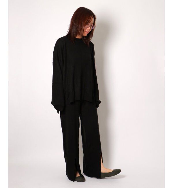 IKKA LOUNGE「スーパーアンチピリングニットパンツ」|その他|