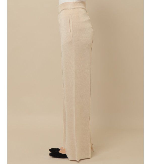 IKKA LOUNGE「スーパーアンチピリングニットパンツ」|その他|