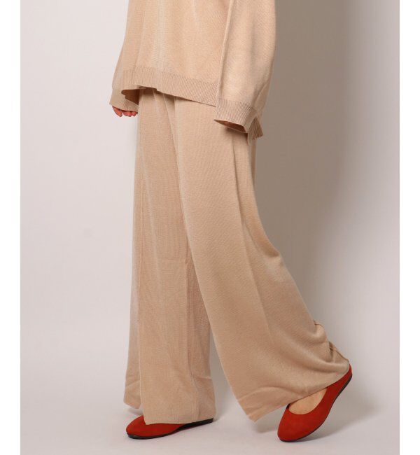 IKKA LOUNGE「スーパーアンチピリングニットパンツ」|その他|