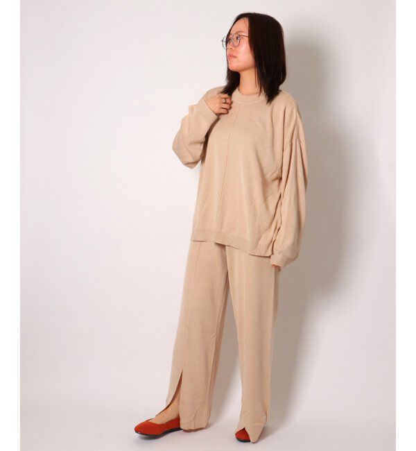 IKKA LOUNGE「スーパーアンチピリングニットパンツ」|その他|