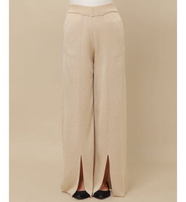 IKKA LOUNGE「スーパーアンチピリングニットパンツ」|その他|