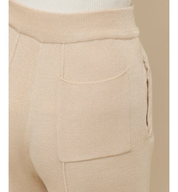 IKKA LOUNGE「スーパーアンチピリングニットパンツ」|その他|